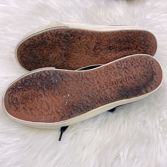 Superga | platform blue sneakers 5.0 canvas,laced up front closures. - Picture 8 of 8